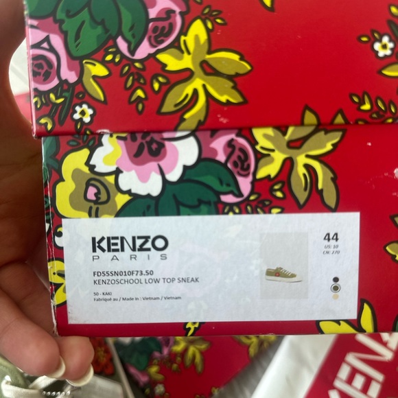 Kenzo School Low Top Sneakers size 44(US 10 Men) - Picture 6 of 6